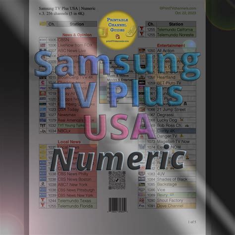 samsung tv chanel